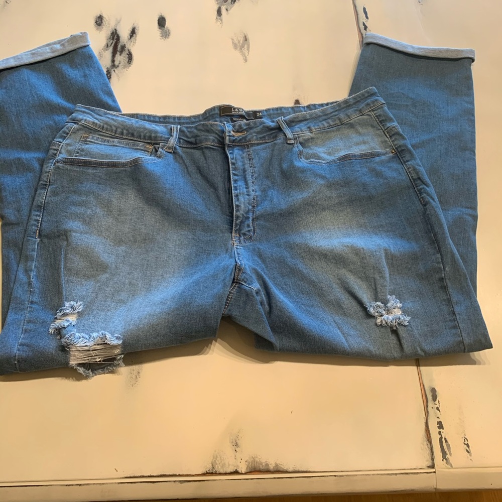 Nwot Ladies plus size boyfriend jeans